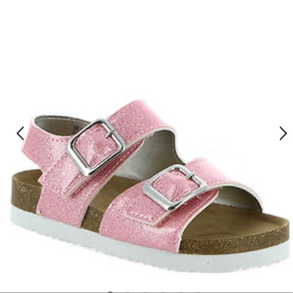Rachel Shoes Other - Rachel Shoes Little Girl Pink Glitter Sandals